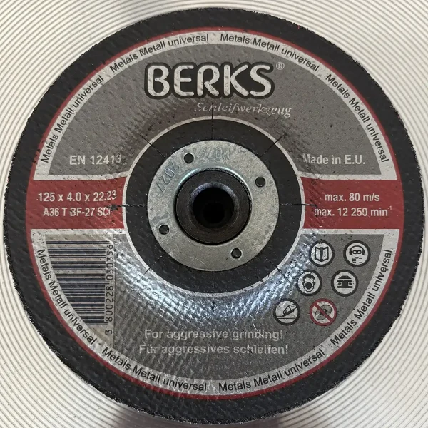 125 x 4.0 x 22.23 A 36 T - BF 27 SCI - 1 БР.