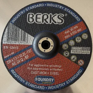 230 x 7.3 x 22.23 A 24 Q - BF 27 CAST STEEL - 1 БР.