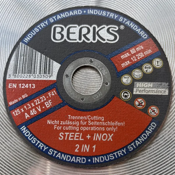 125 x 1.3x 22.23 А 46 V - BF 2 in 1  STEEL + INOX - 1 бр.